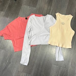 Medium sized bundle of shirts